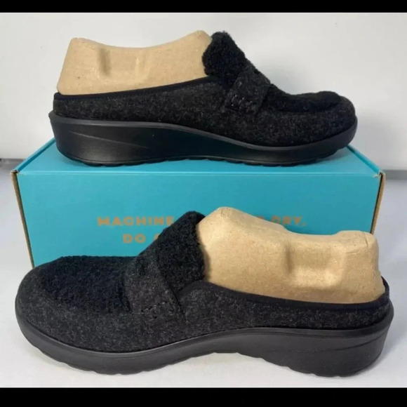 Bzees Georgia Women's Washable Sparkle Knit Mule Black Size 9 New with Box NWT - Picture 5 of 15
